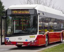 Solaris Urbino 12 hydrogen w zajezdni MPK Wrocław